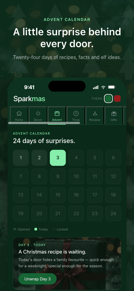 Advent calendar